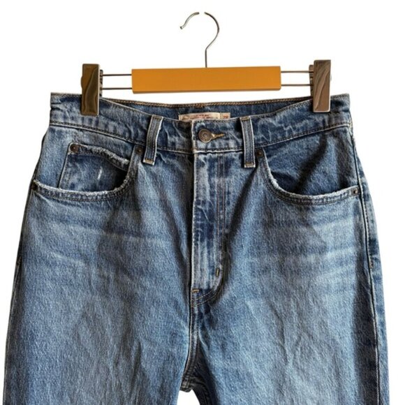 Levi’s 70s High Flare Jeans Sonoma Walks Light Wash Size 28 Premium - Picture 4 of 16